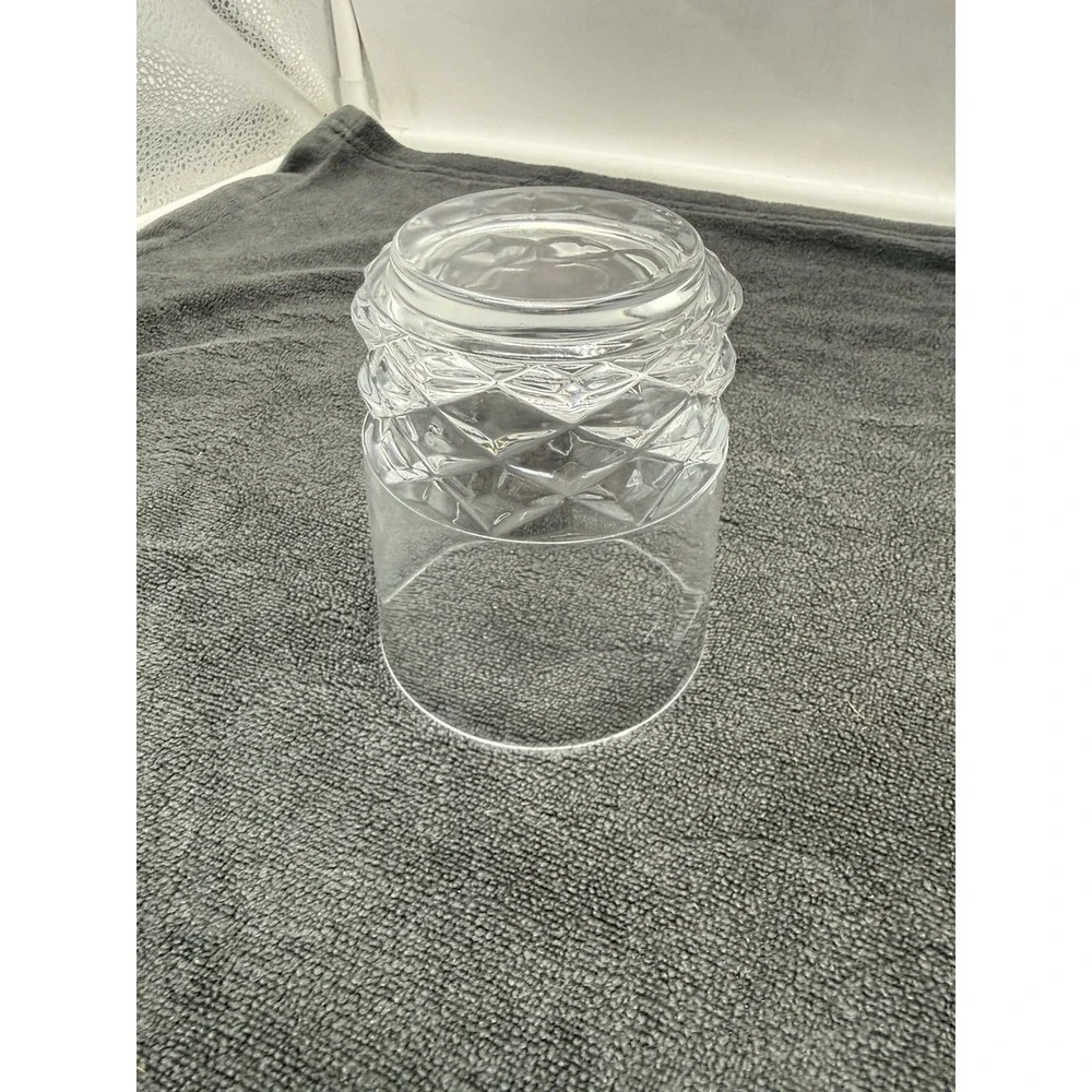Lot of 7 Vintage Lead Crystal Diamond Cut Old Fashioned Rocks Glasses - Picture 14 of 14